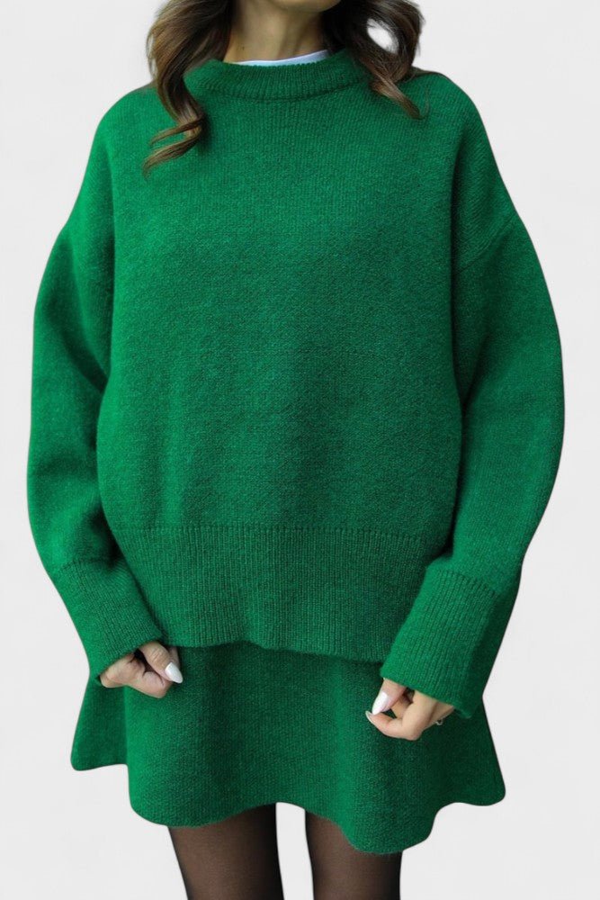 Susanna | Longline-Strickpullover & Rock Set