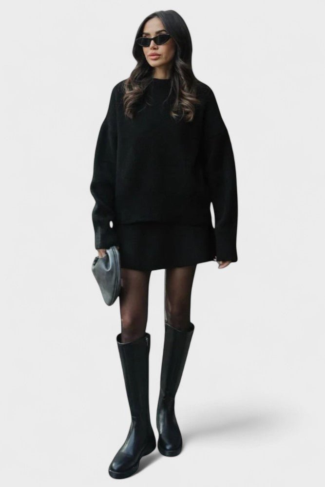 Susanna | Longline-Strickpullover & Rock Set
