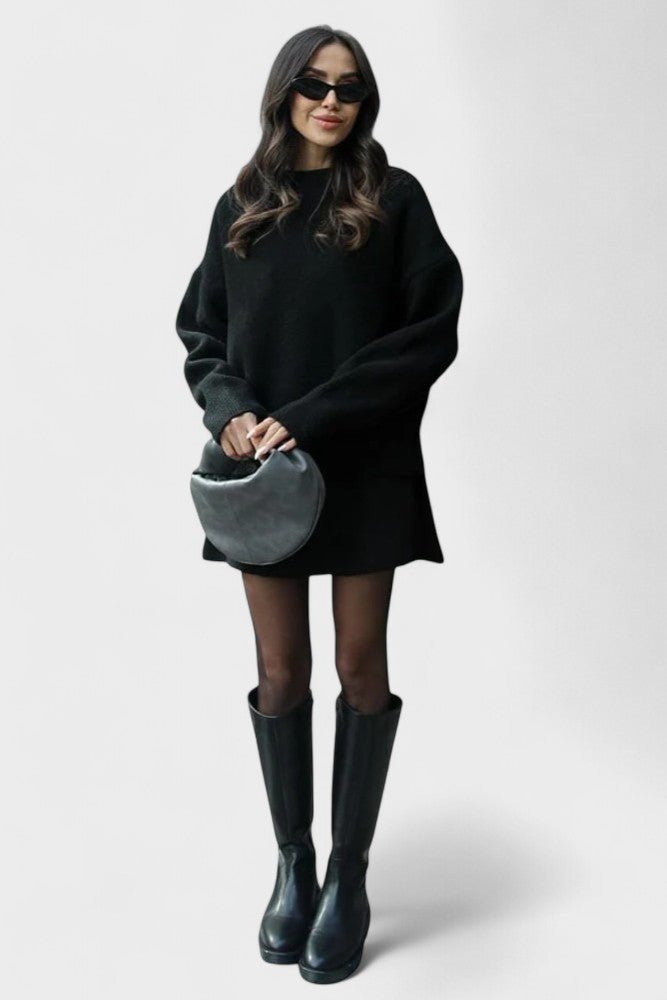 Susanna | Longline-Strickpullover & Rock Set