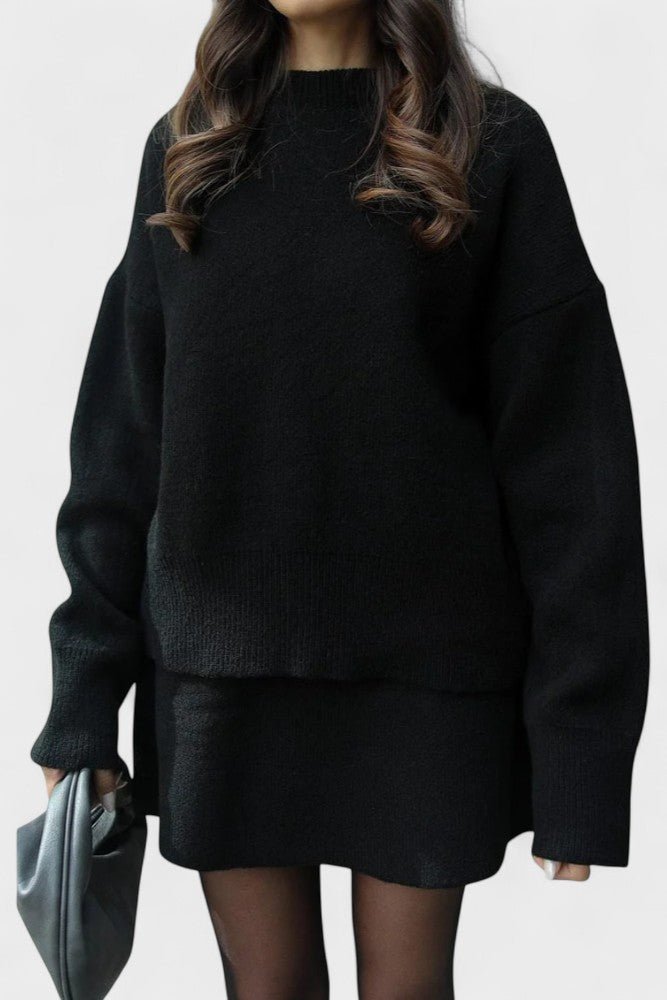 Susanna | Longline-Strickpullover & Rock Set