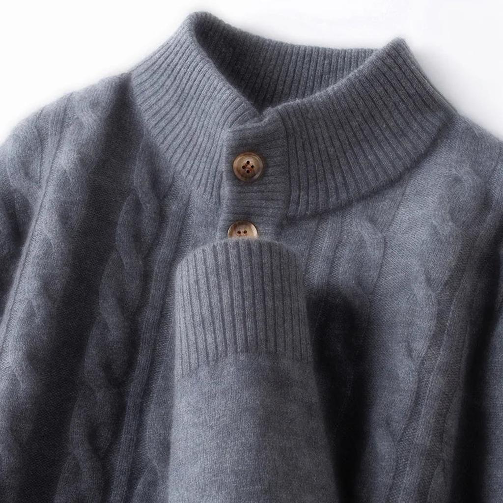 Magda-Luise | Pullover in Kaschmir-Optik im schmalen Schnitt