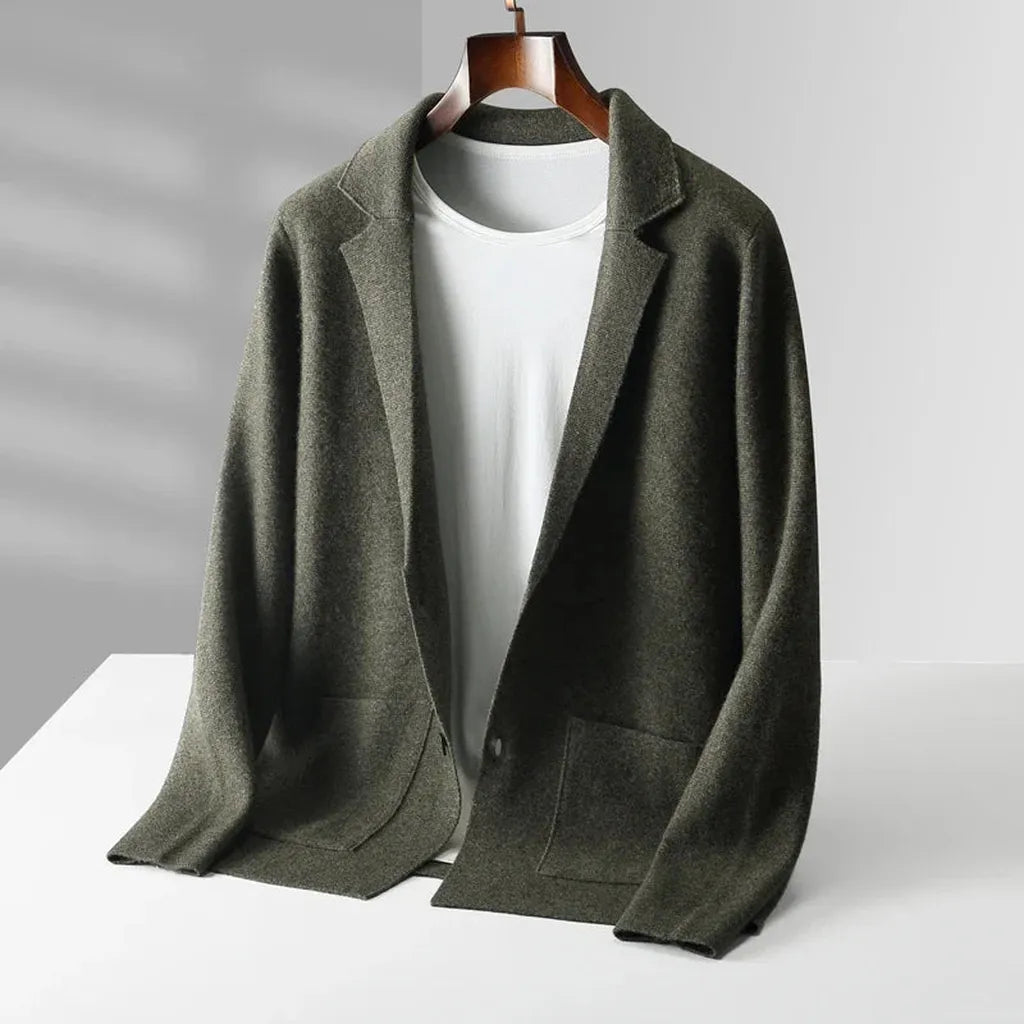 Carla-Luise | Cardigan in Kaschmir-Optik mit tailliertem Schnitt