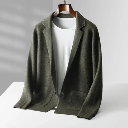 Carla-Luise | Cardigan in Kaschmir-Optik mit tailliertem Schnitt