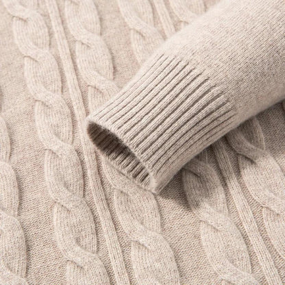 Magda-Luise | Pullover in Kaschmir-Optik im schmalen Schnitt