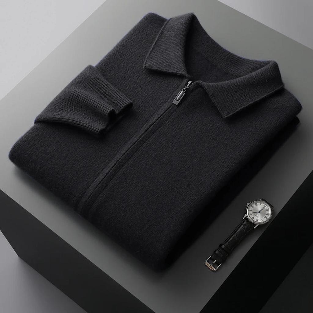 Ellen-Luise | Cardigan in Kaschmir-Optik mit zwei Taschen