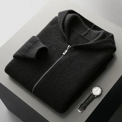 Petra-Marie | Zip-Hoodie in Kaschmir-Optik