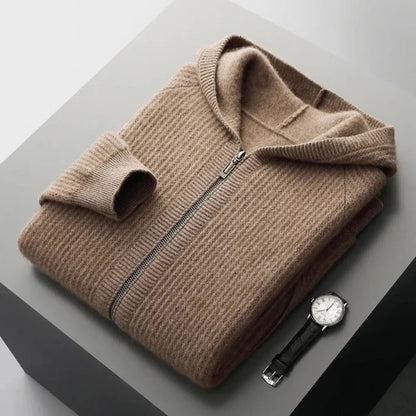 Petra-Marie | Zip-Hoodie in Kaschmir-Optik