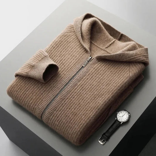 Petra-Marie | Zip-Hoodie in Kaschmir-Optik