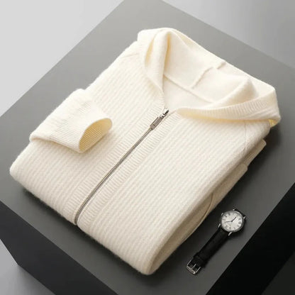 Petra-Marie | Zip-Hoodie in Kaschmir-Optik
