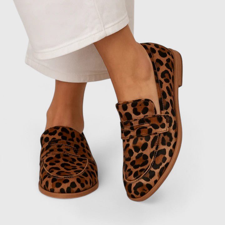 Selma | Weicher Loafer mit Leopardenmuster