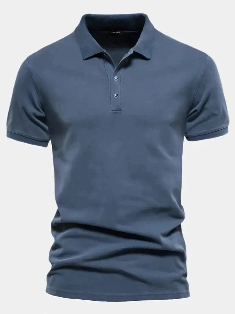 Hans-Peter | Klassisches Baumwoll-Poloshirt