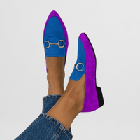 Lila / Blau