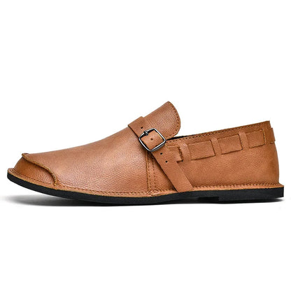 Johannes | Loafer in Lederoptik mit Schnalle