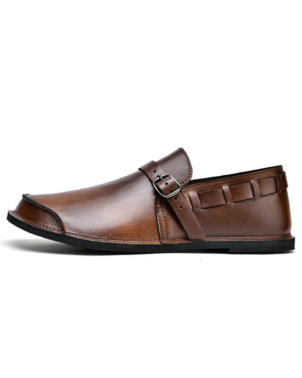 Johannes | Loafer in Lederoptik mit Schnalle