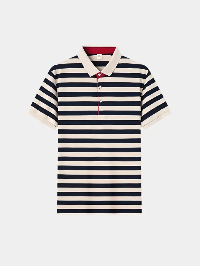 Hans-Jürgen | Gestreiftes Sommer-Poloshirt