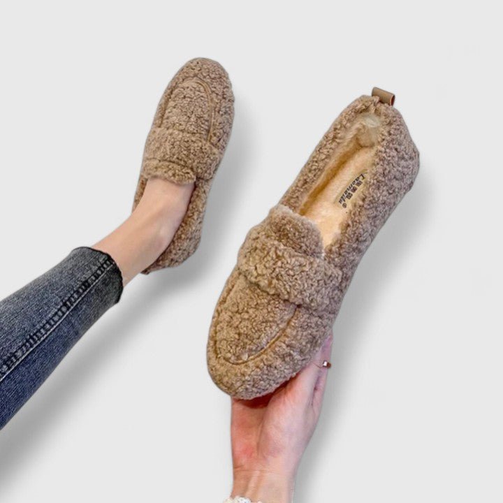 Tanja | Weicher Bouclé-Loafer