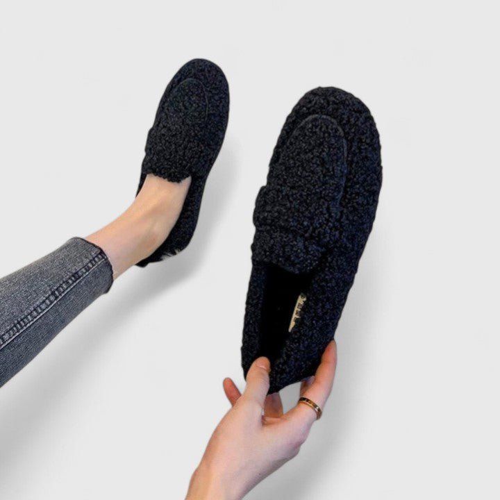 Tanja | Weicher Bouclé-Loafer