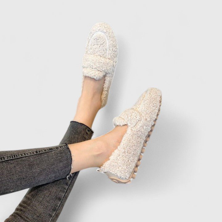 Tanja | Weicher Bouclé-Loafer