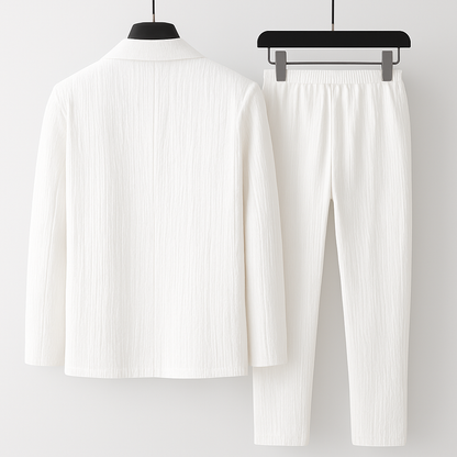 Anna-Marie | Blazer-Set in Leinenoptik
