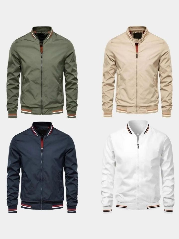 Theo | Olivgrüne Bomberjacke