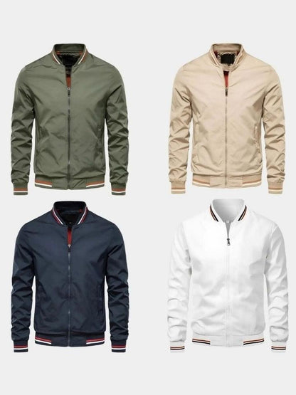 Theo | Olivgrüne Bomberjacke