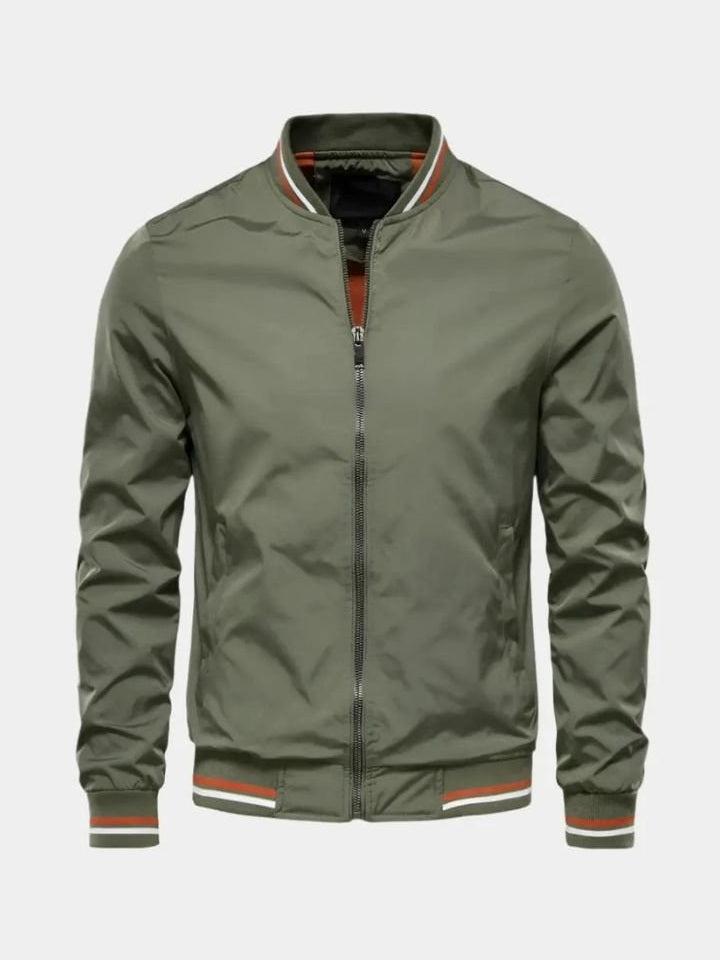 Theo | Olivgrüne Bomberjacke