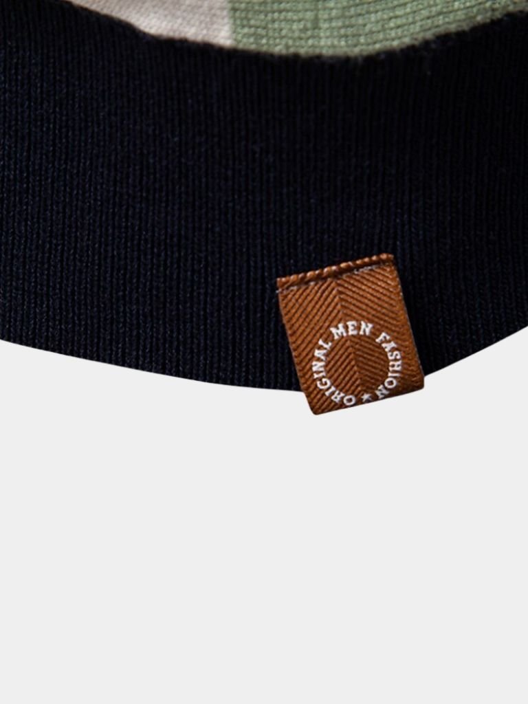 Hans-Dieter | Retro-Poloshirt mit Längsstreifen