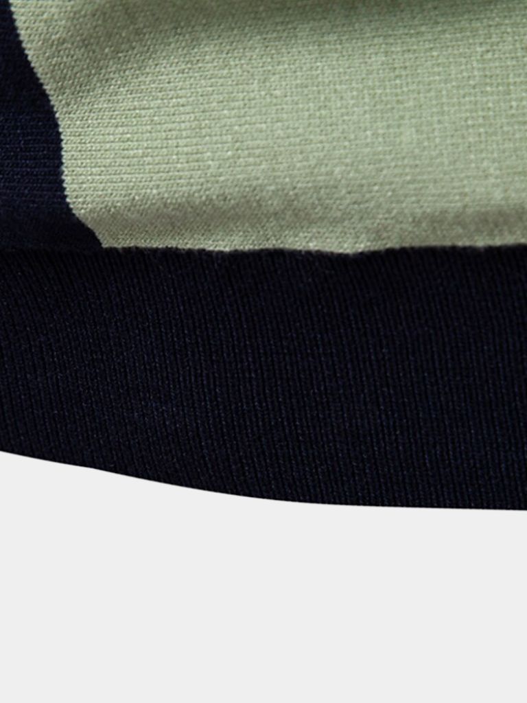 Hans-Dieter | Retro-Poloshirt mit Längsstreifen
