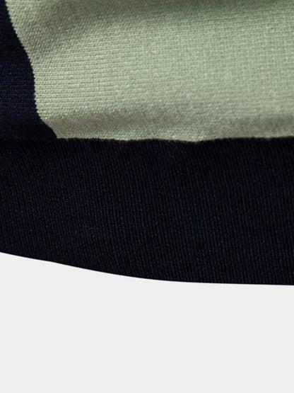 Hans-Dieter | Retro-Poloshirt mit Längsstreifen