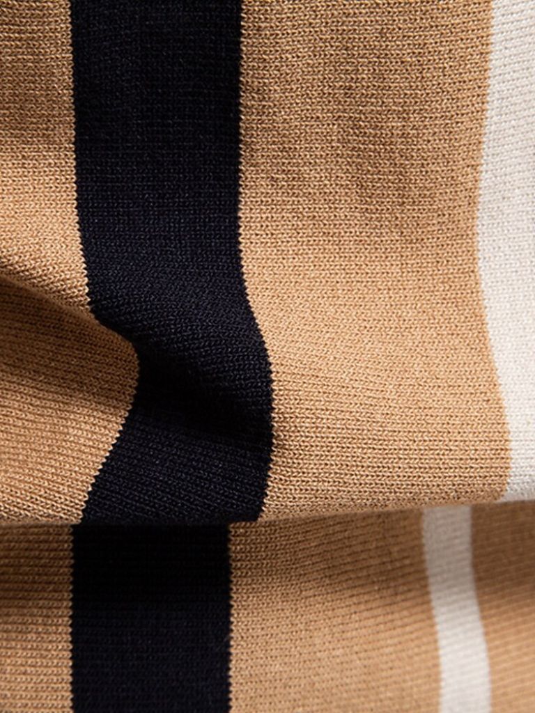 Hans-Dieter | Retro-Poloshirt mit Längsstreifen