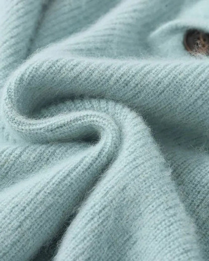 Franz-Josef | Grauer Pullover mit Schalkragen