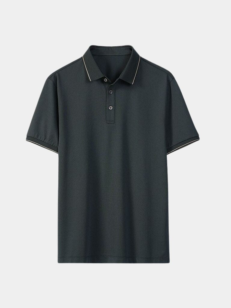 Franz-Josef | Klassisches dunkelblaues Poloshirt