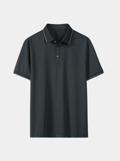 Franz-Josef | Klassisches dunkelblaues Poloshirt
