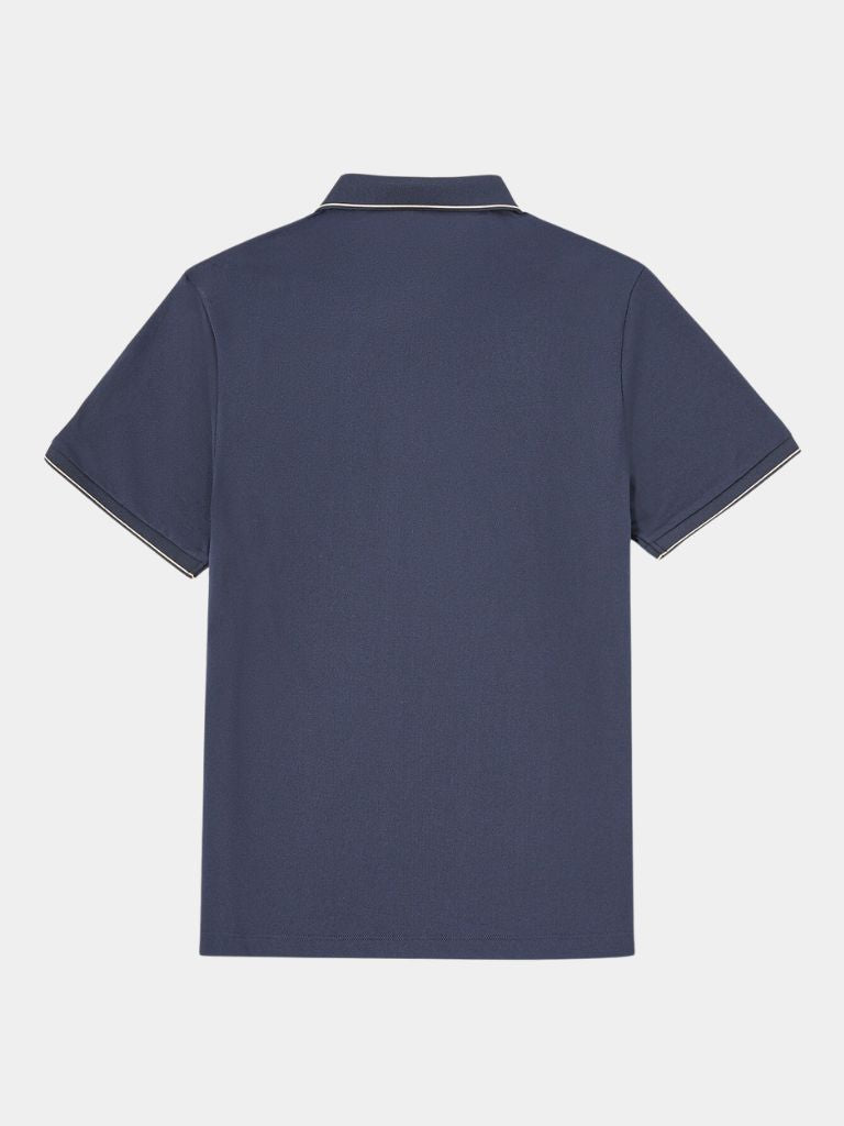Franz-Josef | Klassisches dunkelblaues Poloshirt