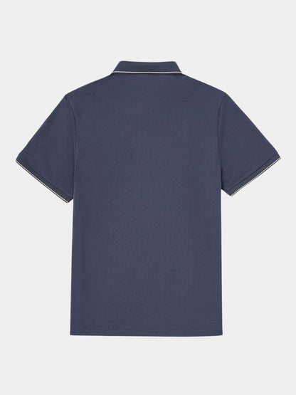 Franz-Josef | Klassisches dunkelblaues Poloshirt