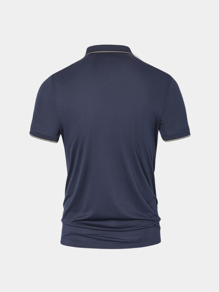Franz-Josef | Klassisches dunkelblaues Poloshirt