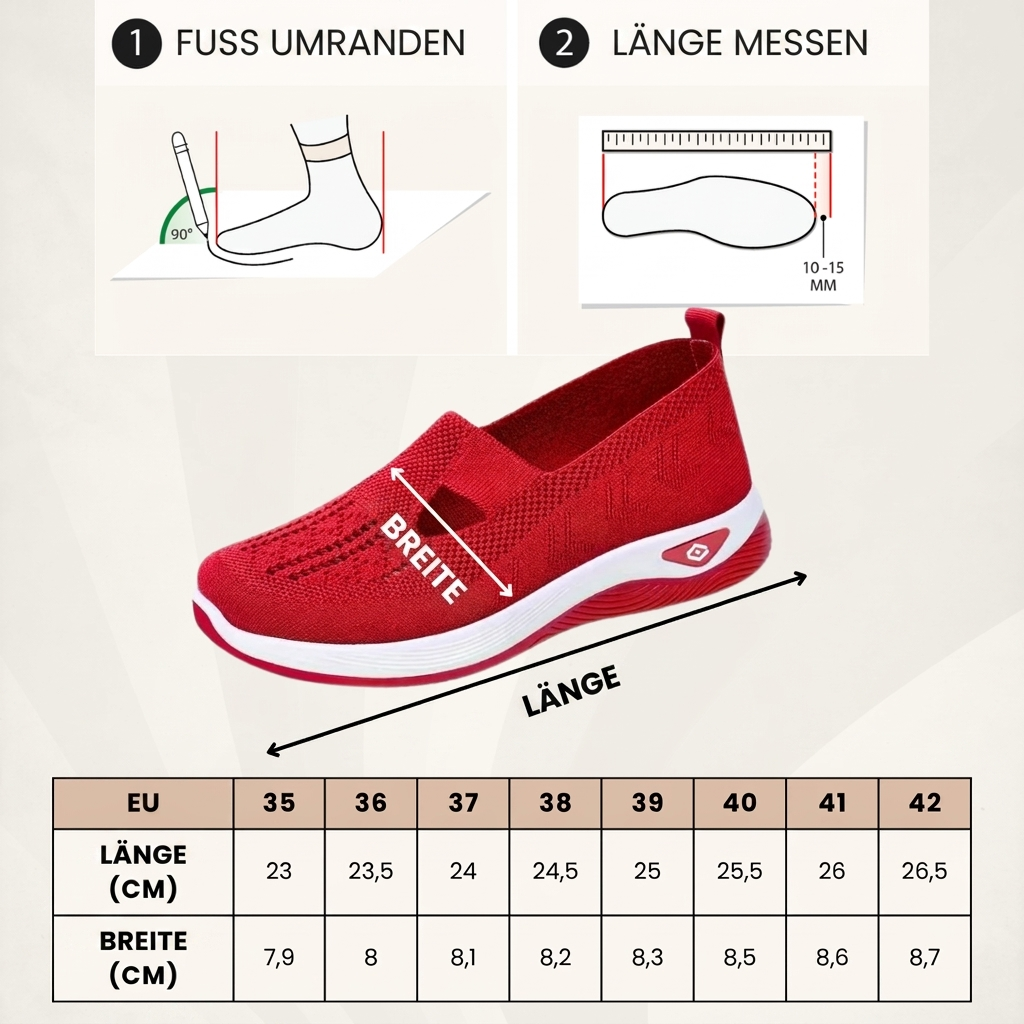 Vera | Slip-on-Sneaker aus Strick