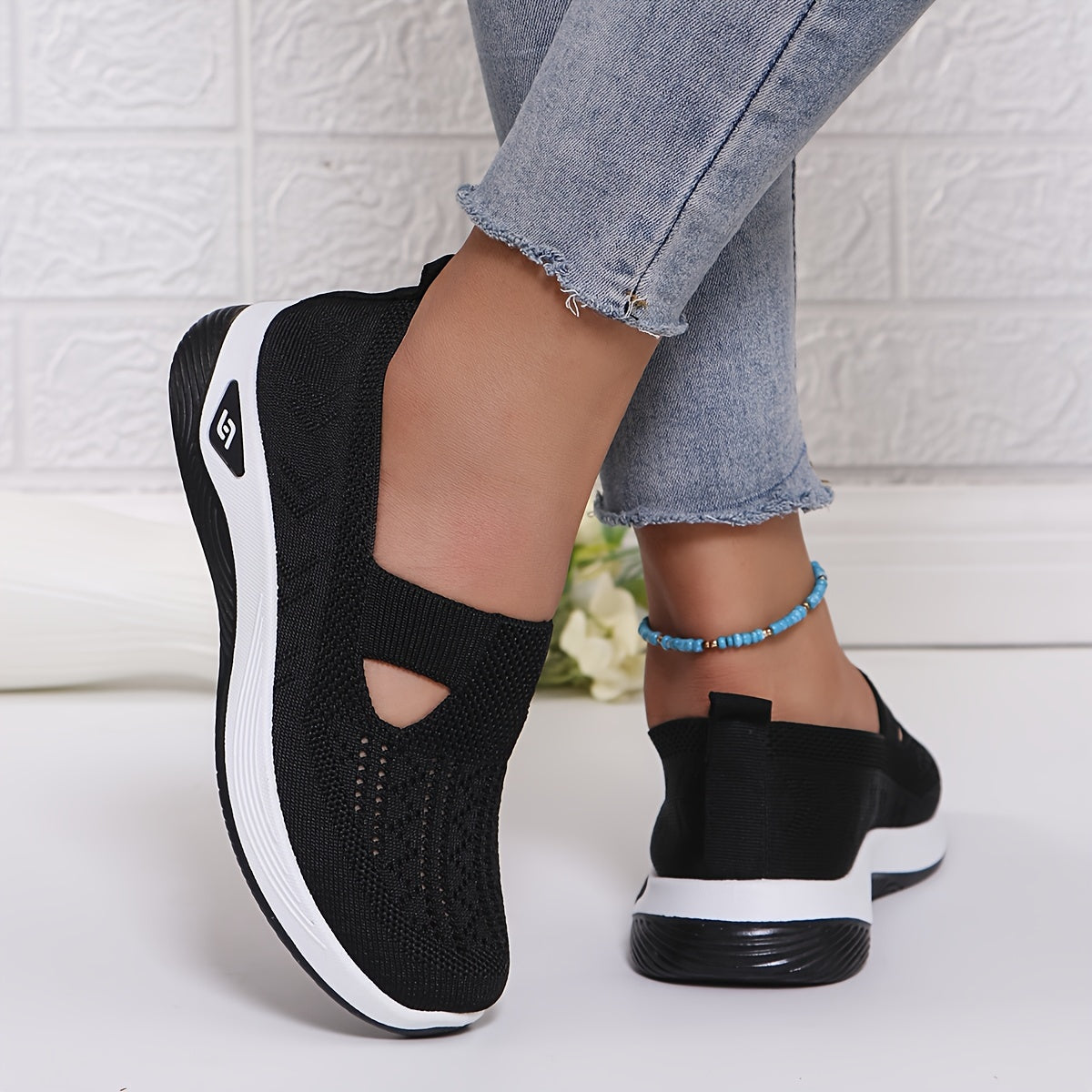 Vera | Slip-on-Sneaker aus Strick