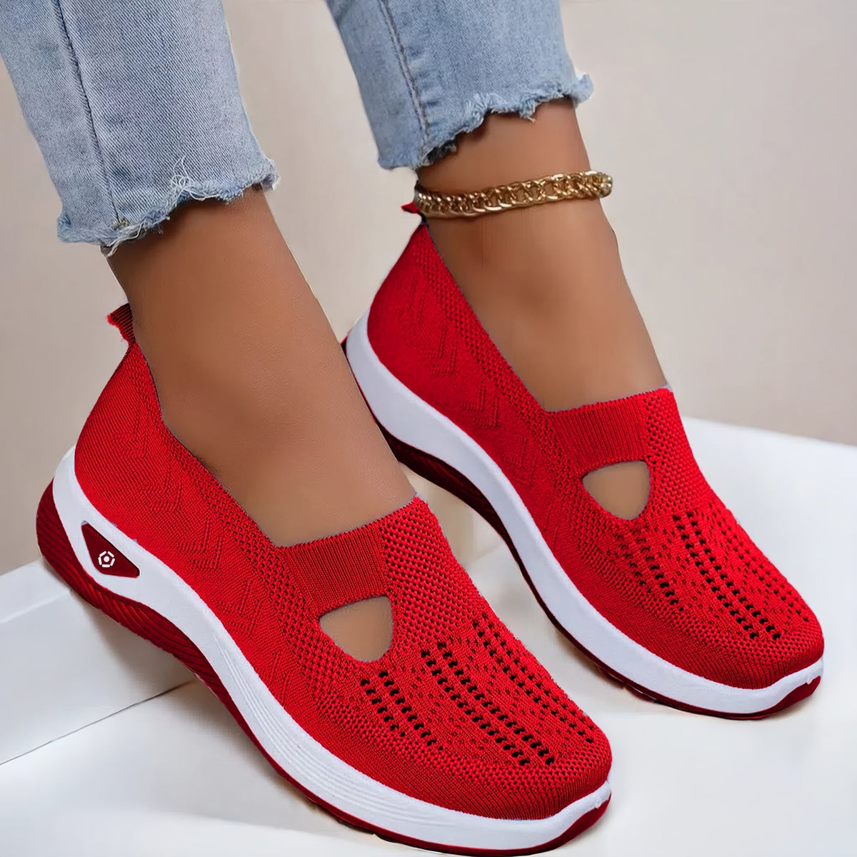 Vera | Slip-on-Sneaker aus Strick