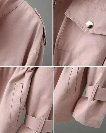 Venetia | Leichte Utility-Jacke in Rosa