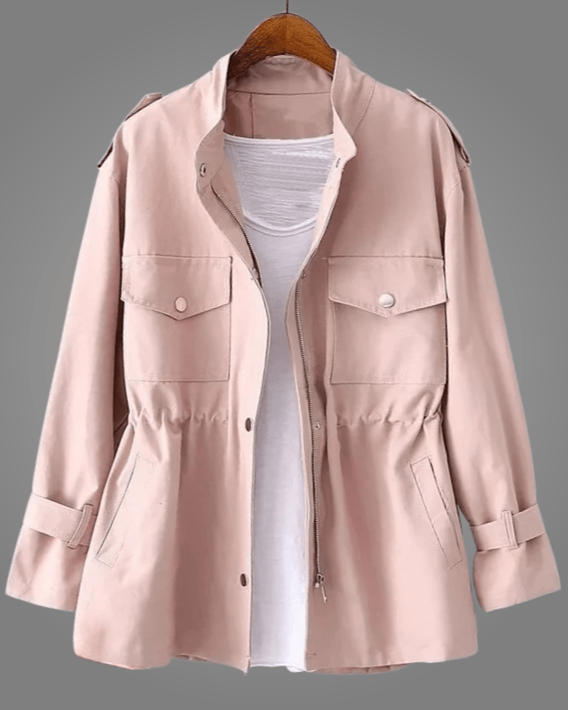Venetia | Leichte Utility-Jacke in Rosa