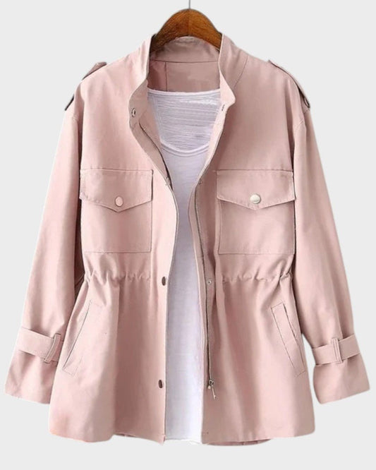 Venetia | Leichte Utility-Jacke in Rosa