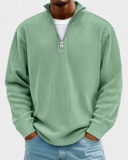 Gunnar | Bordeauxroter Troyer-Pullover