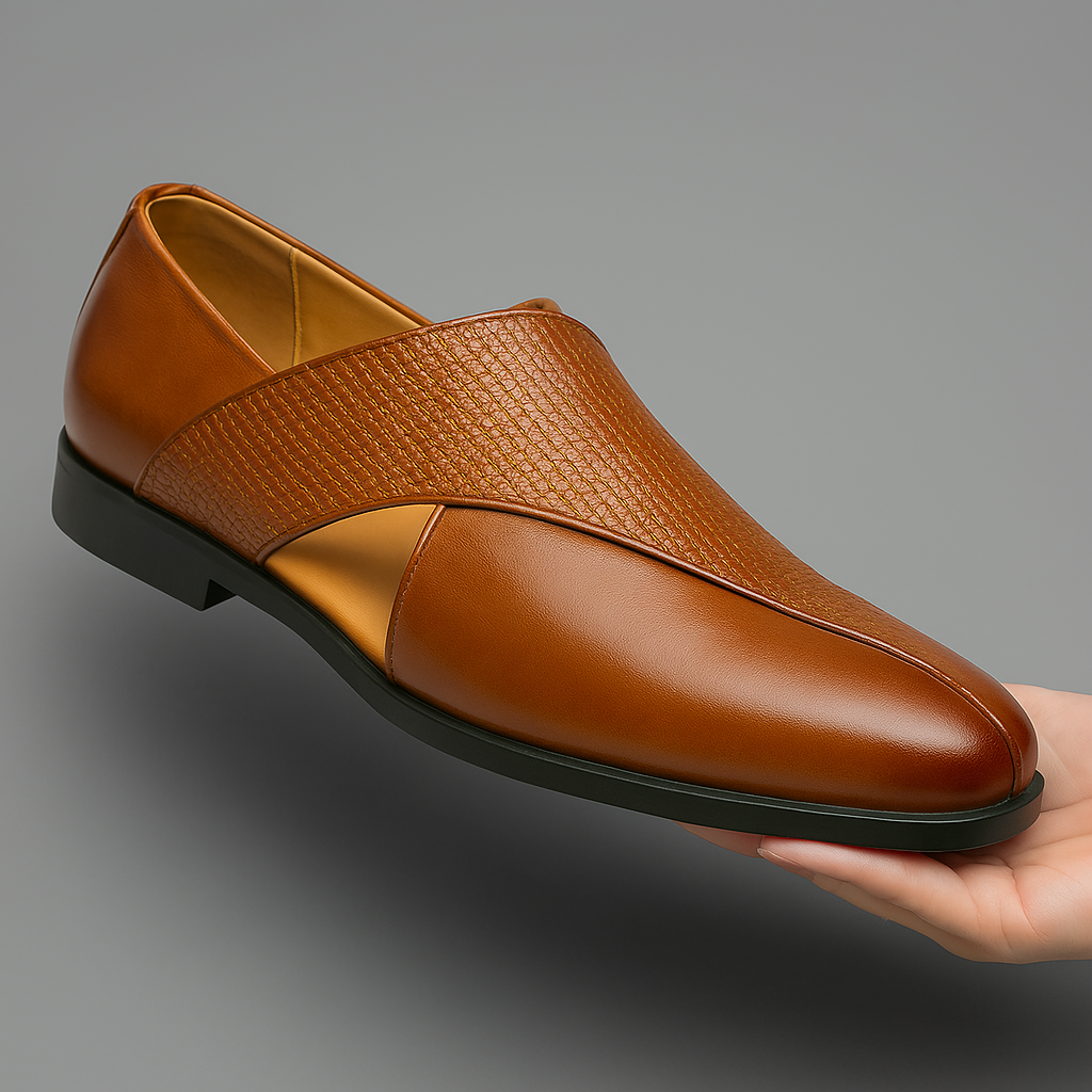 Julius | Vintage-Loafer in Lederoptik