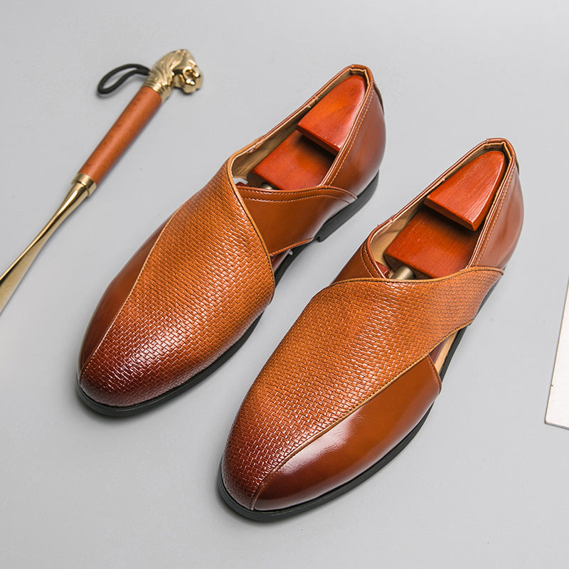 Julius | Vintage-Loafer in Lederoptik