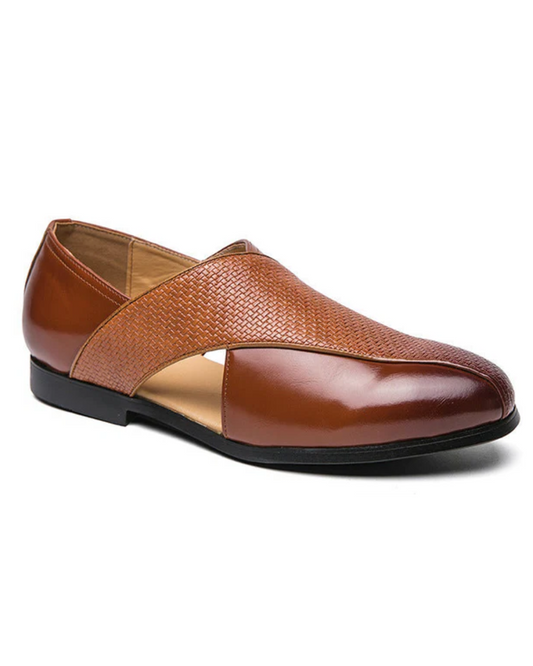 Julius | Vintage-Loafer in Lederoptik