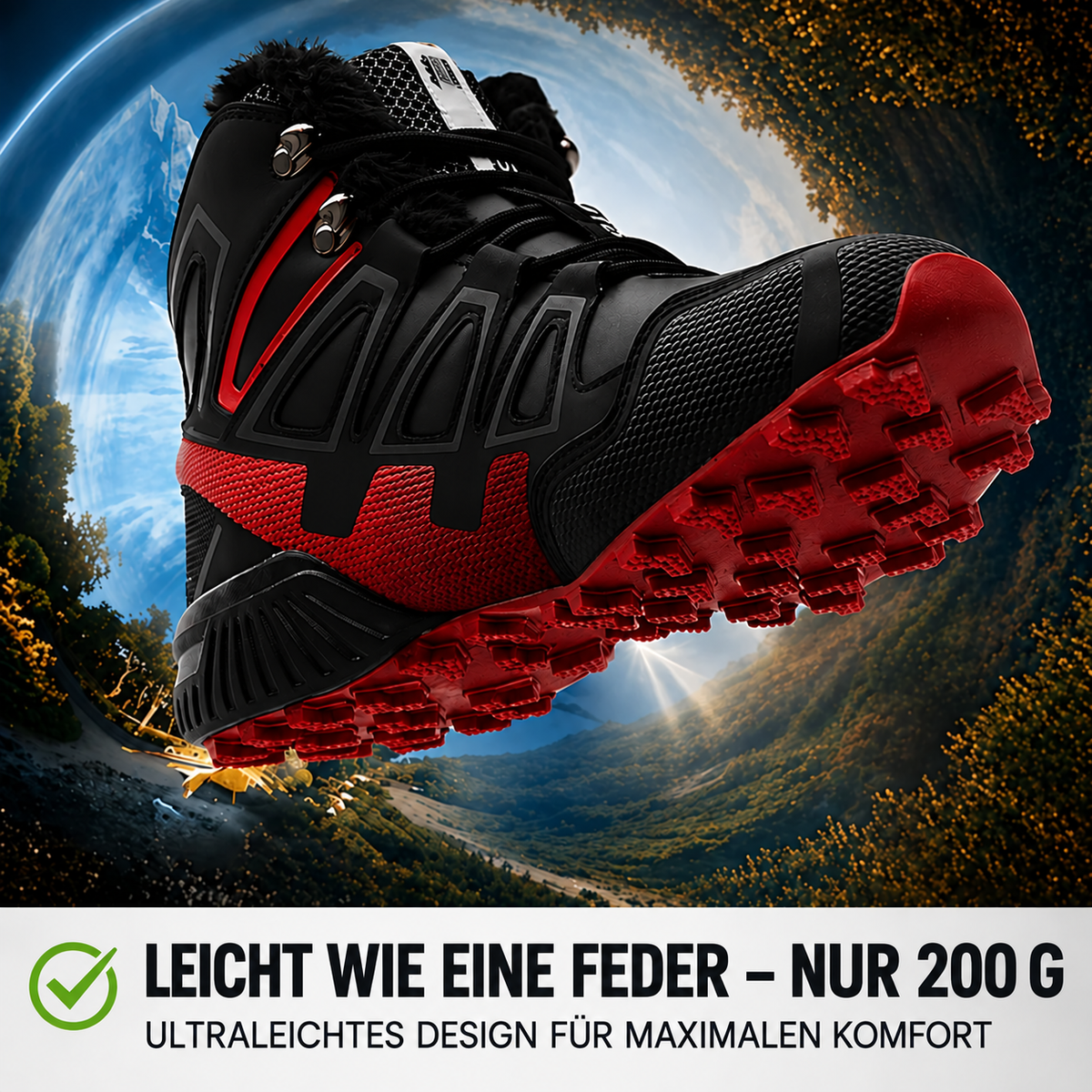 Hartmut | Hohe Outdoor-Schnürschuhe