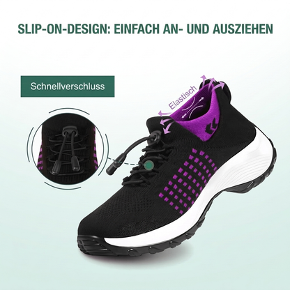Birgit | Komfort-Sneaker mit elastischer Schnürung