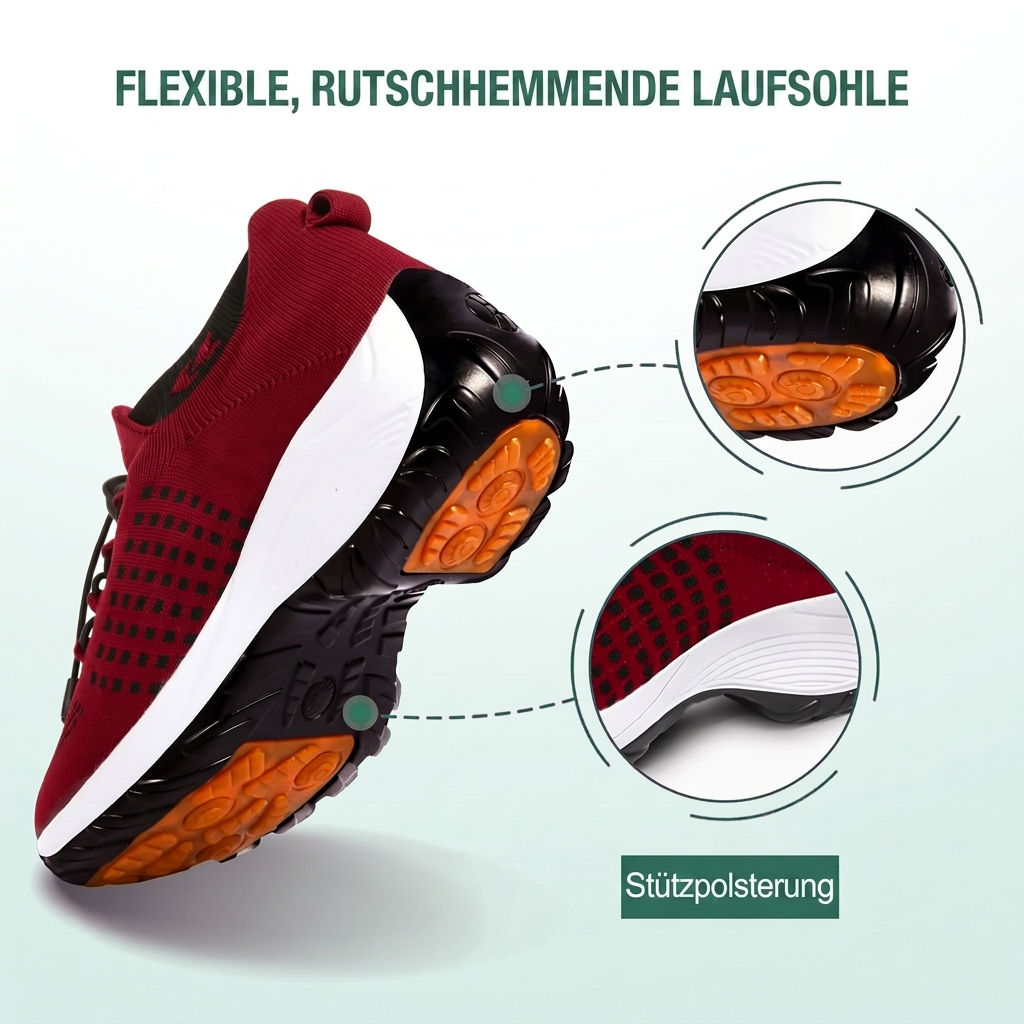 Birgit | Komfort-Sneaker mit elastischer Schnürung