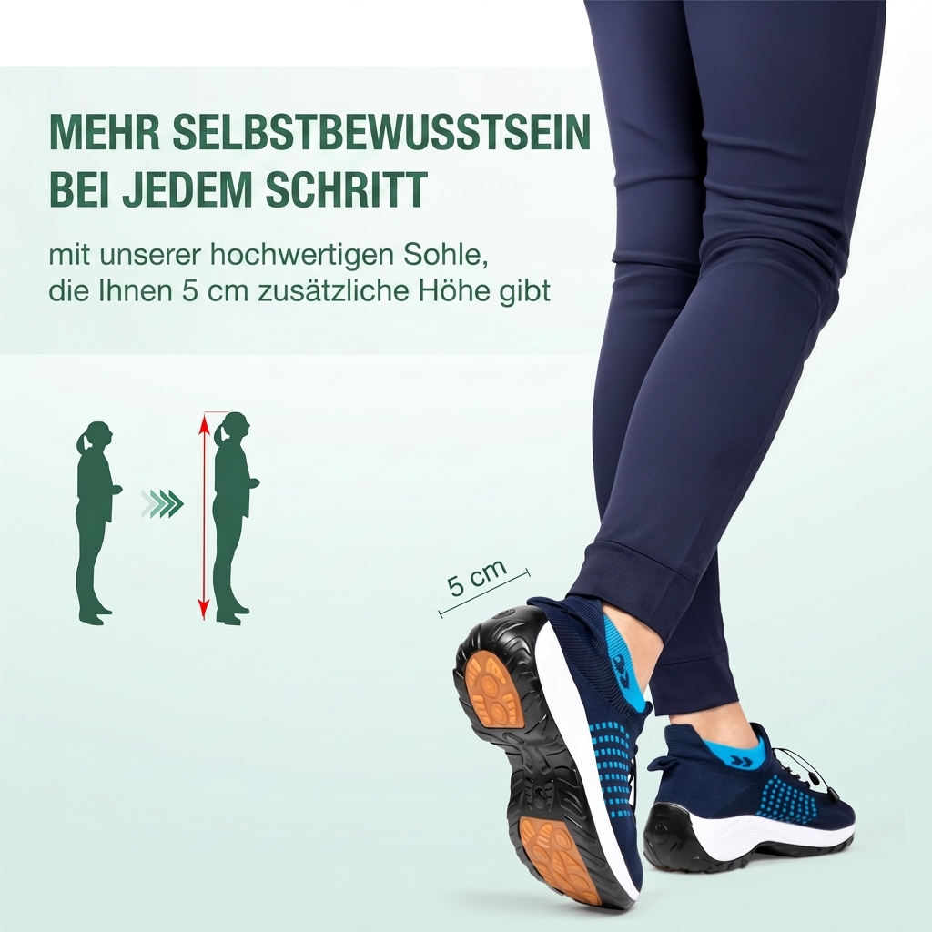 Birgit | Komfort-Sneaker mit elastischer Schnürung